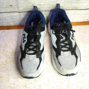 Fila Mens Running Sneakers, Size 10.5